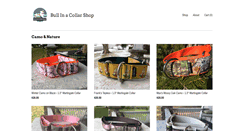 Desktop Screenshot of bullinacollarshop.com